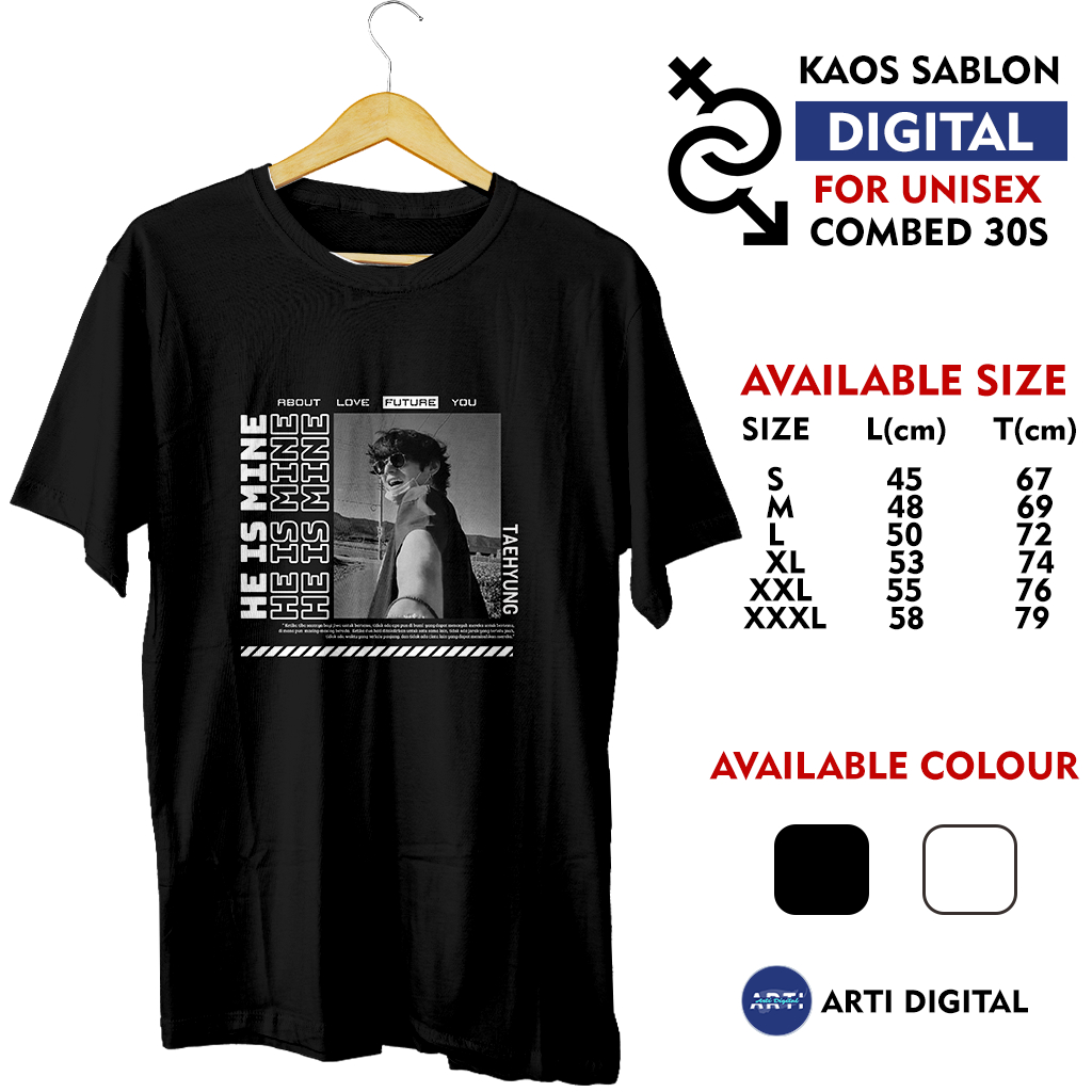 Kaos Bucin Bisa Kostum, Ubah Foto dan nama suka suka