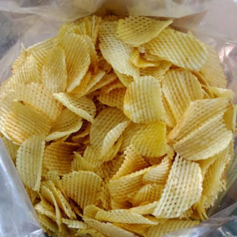 

KERIPIK TALAS JARING (TIPIS) 250gr (ORIGINAL / PEDAS)