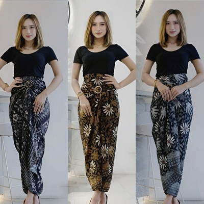 ROK BATIK LILIT MODERN / ROK LILIT BATIK JUMBO / KAIN LILIT BAWAHAN KEBAYA / ROK WISUDA BATIK   BULG