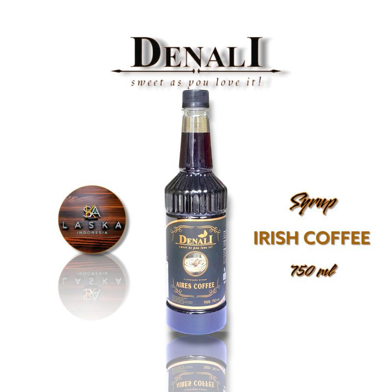 

Denali Irish Coffee Syrup 750 ml - Sirup Irish Coffe merk Denali - Denali Sirup Rasa irish