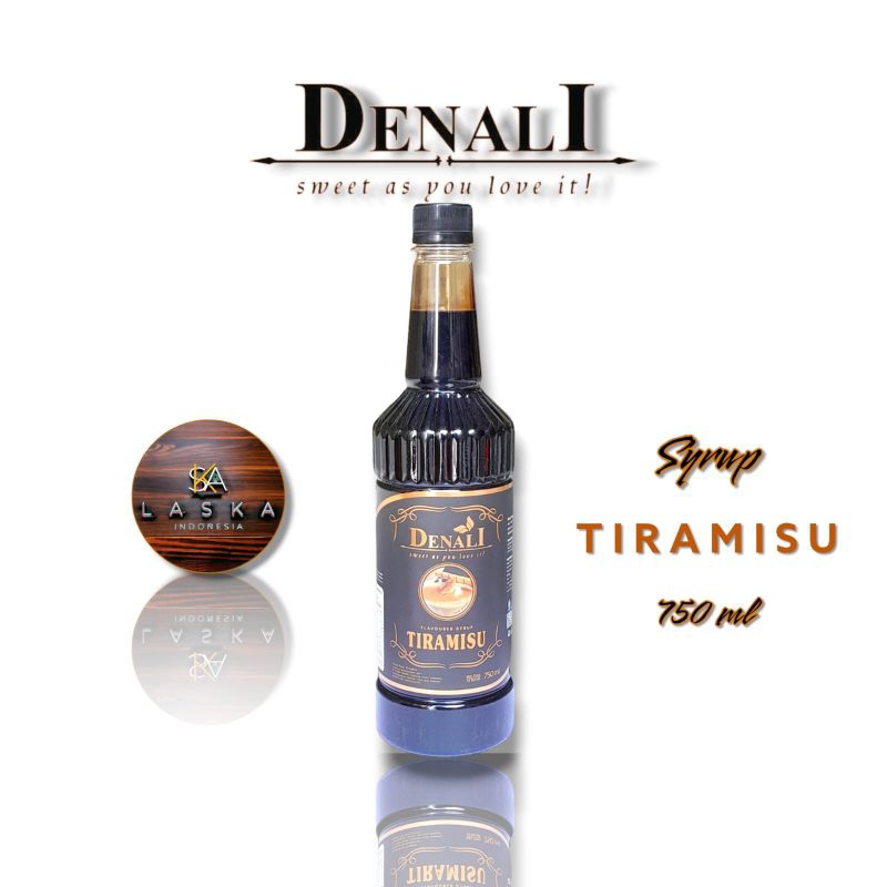 

Denali Tiramisu Syrup 750 ml - Sirup Denali Tiramisu - Sirup Premium ala cafe