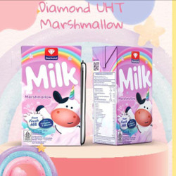 

Diamond Susu UHT Rasa Mashmallow / Honey / Strawberry / Cokelat / Full Cream 125ml