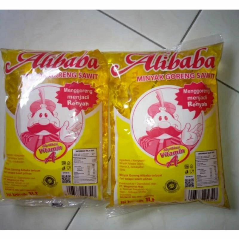 

minyak bantal alibaba 1L ecer