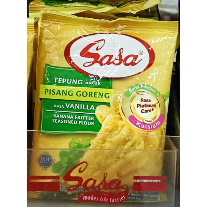 

SASA - TEPUNG UNTUK PISANG GORENG RASA VANILLA 210 GRAM