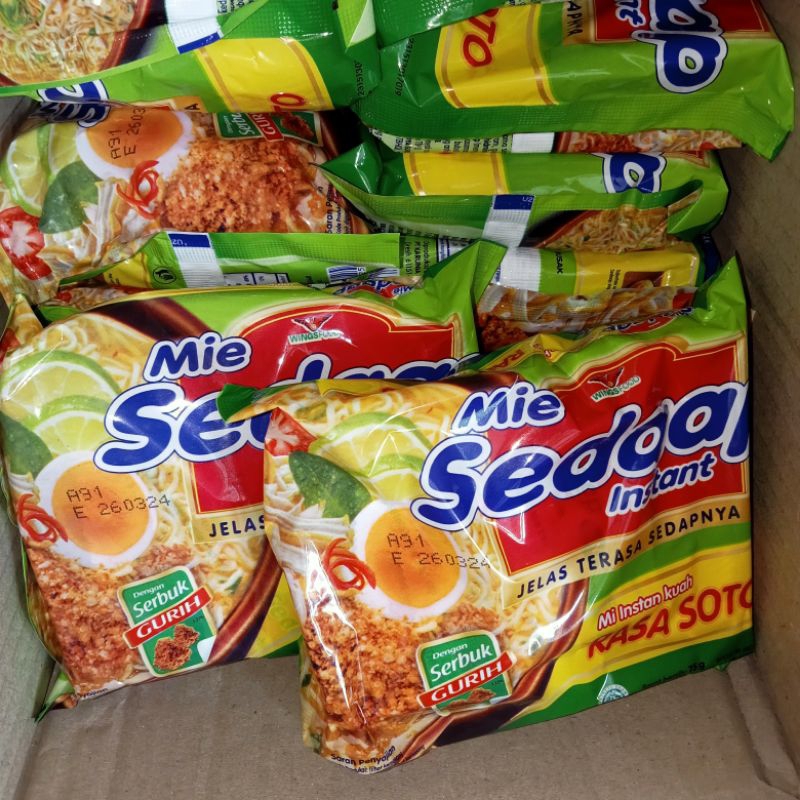 

MIE SEDAAP RASA SOTO 75gr