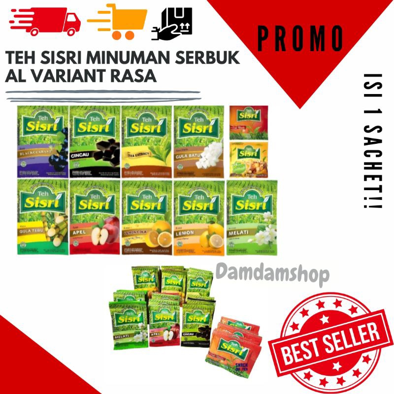 

TEH SISRI MINUMAN SERBUK ALVARIANT RASA 1 SACHET