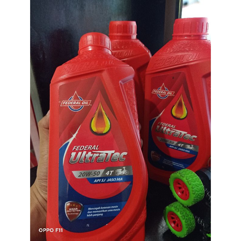 Oli Motor Federal Ultratec 1Liter Original