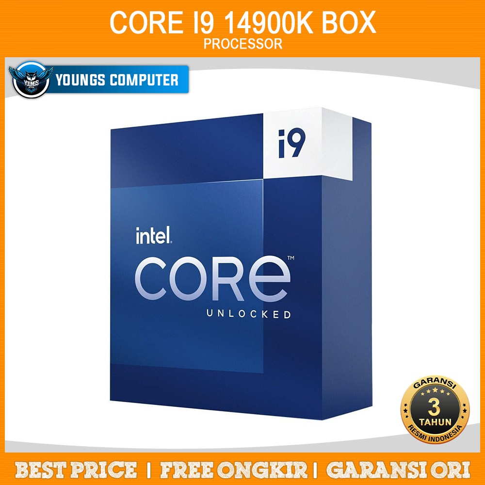 INTEL CORE i9 14900K BOX 6.0Ghz 24C 32T LGA1700 GEN 14TH Processor