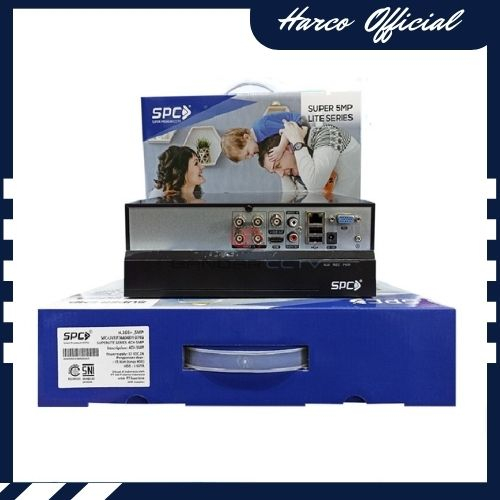 HK - SPC DVR 4CH / 8CH / 16CH RECORDER CCTV SUPER LITE SERIES GARANSI RESMI