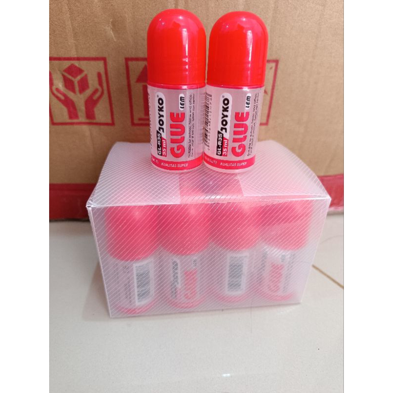 

Lem Cair Perekat Kertas Liquid Glue Joyko GL-R35 (35ml)