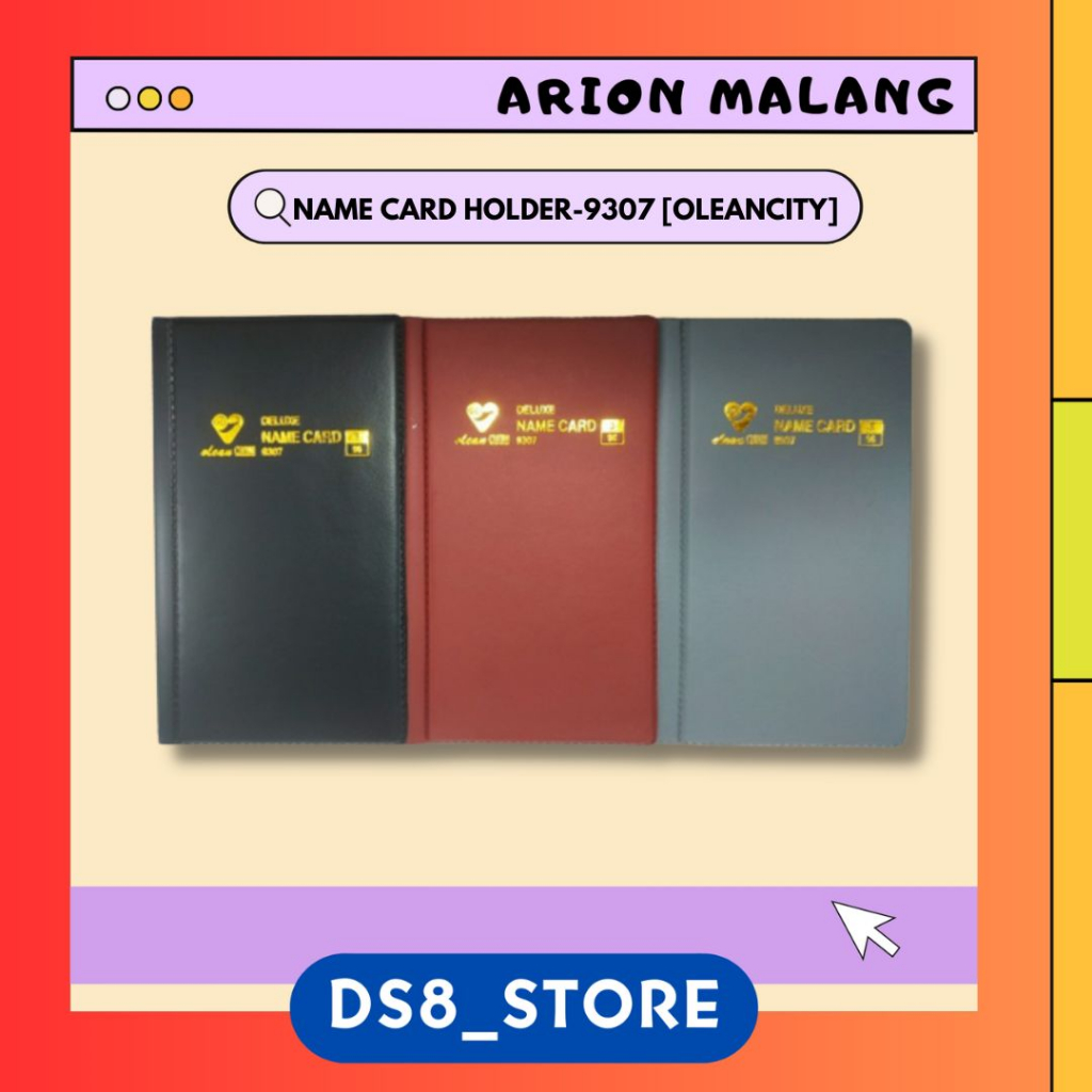 

Tempat Kartu Nama / Name Card Holder 9307 isi 96 Slot