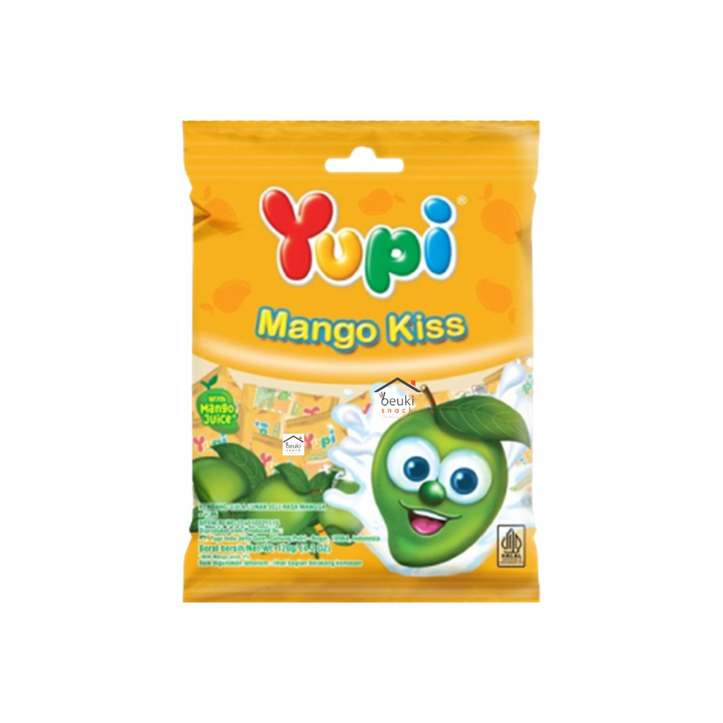 

Yupi Mango Kiss Permen Jeli Lunak Rasa Mangga Kemasan Hang Bag