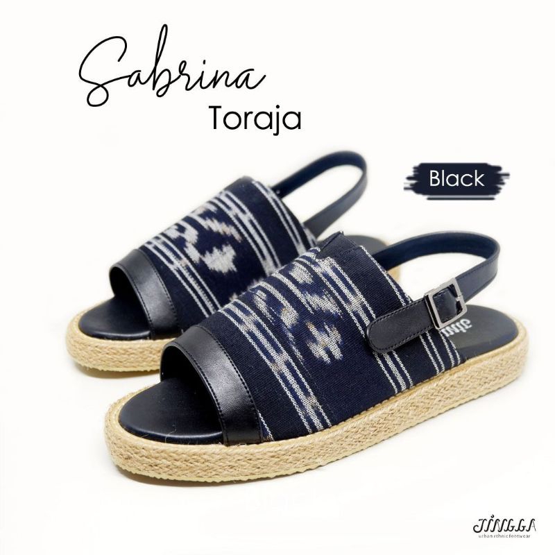 Sandal Sabrina Tenun by Jingga