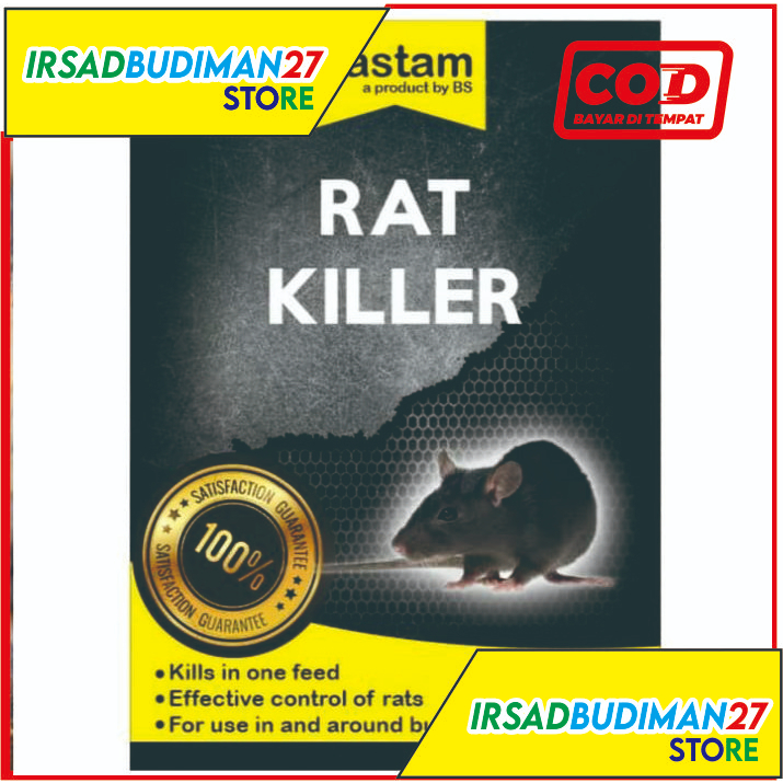 RACUN TIKUS RASTAM dijamin ampuh mati kering