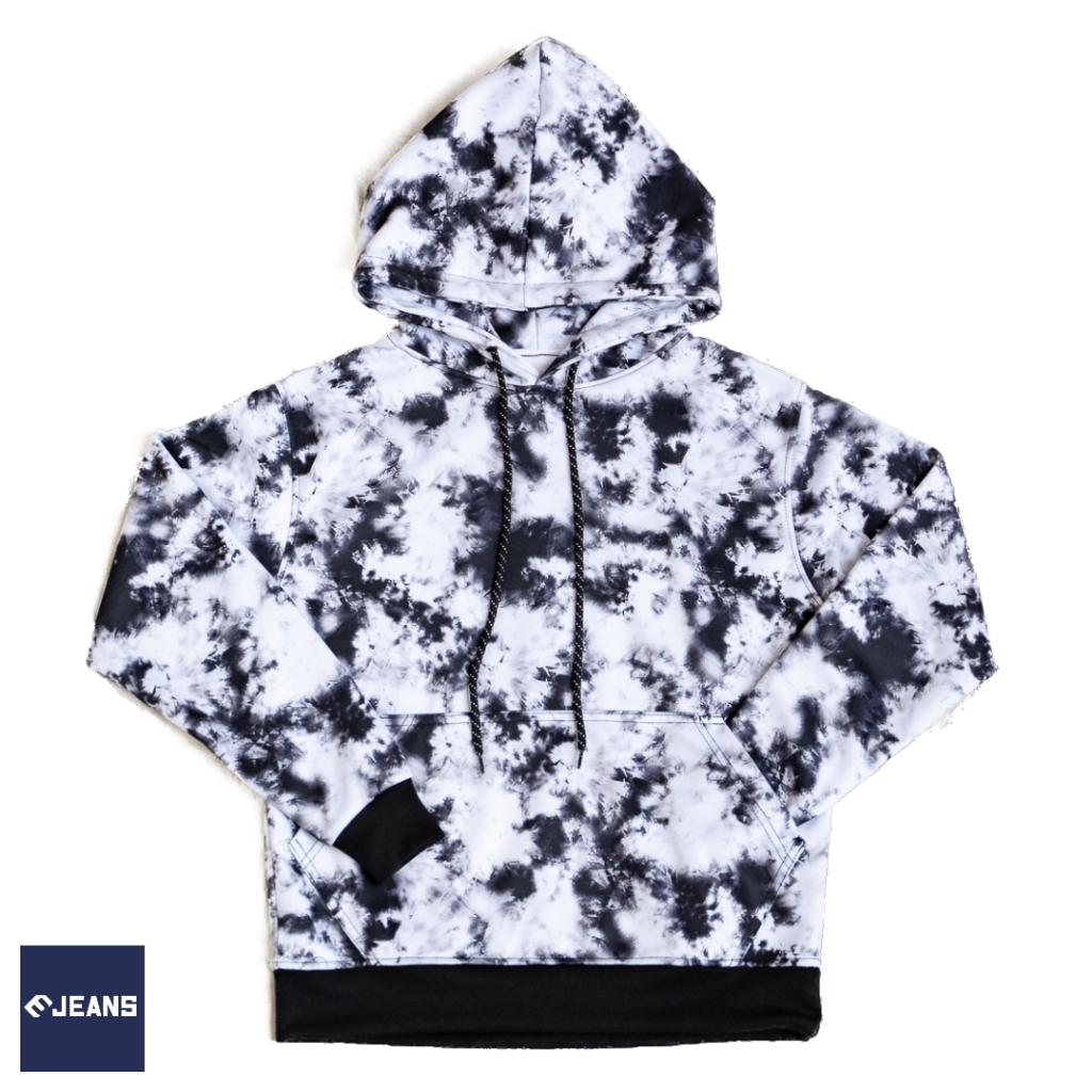 NEU HOODIE - BLACK ONYX - UNISEX TIE-DYE HOODIE