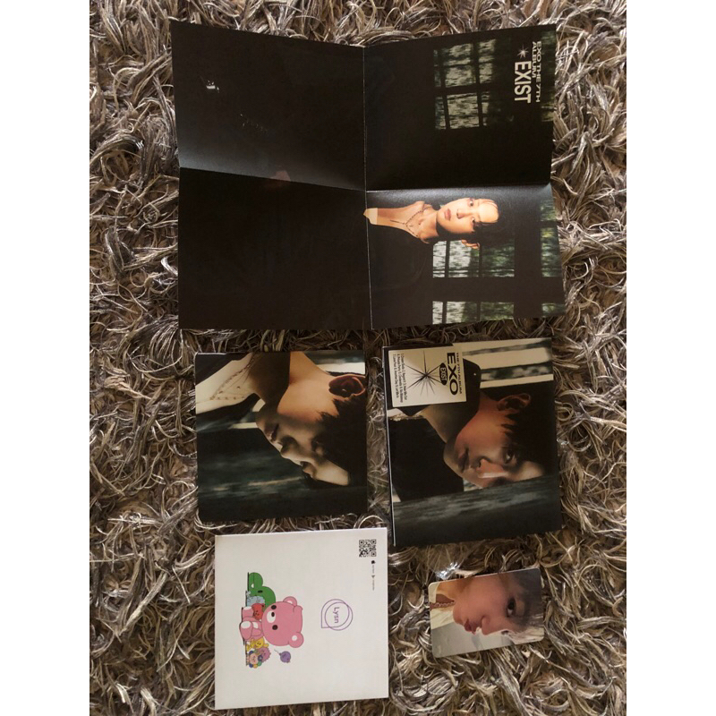 album digipack chanyeol exist exo unsealed pc kai
