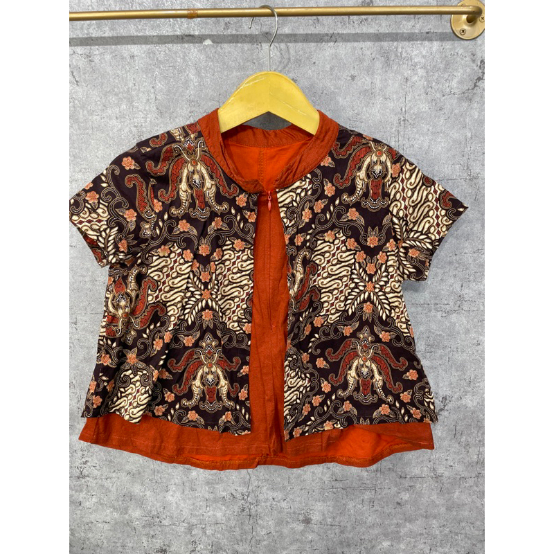Blouse batik wanita V60