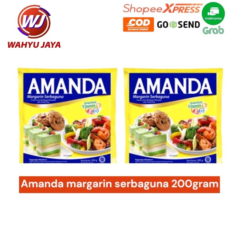 

Amanda margarin serbaguna 200 gram