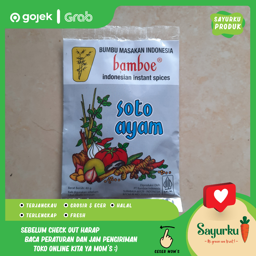 

BAMBOE Soto Ayam 40g