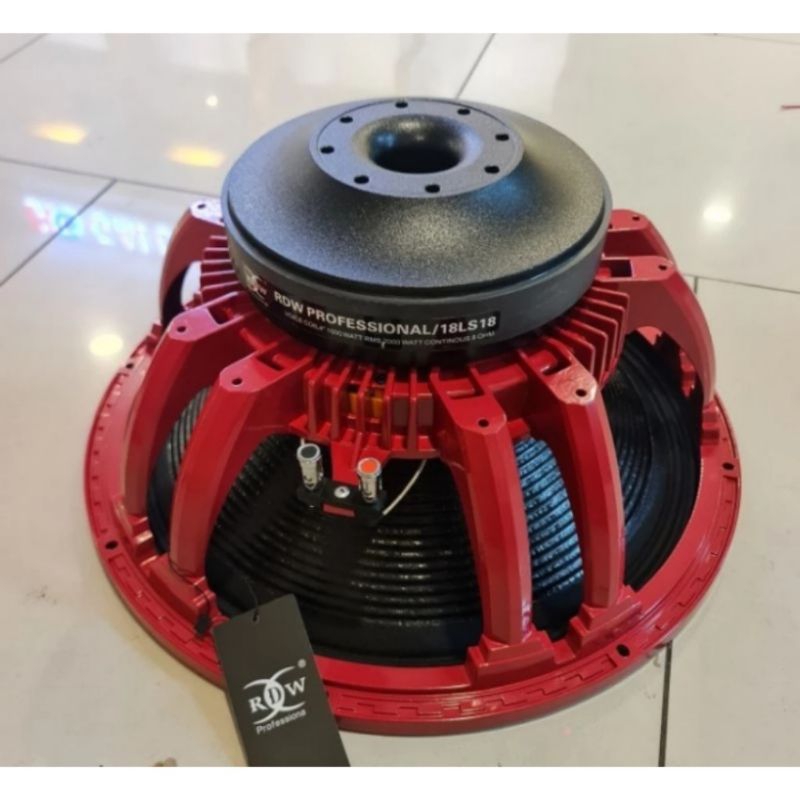 SPEAKER COMPONENT RDW 18LS18 18 INCH VOICE COIL 4 INCH ORIGINAL 18 LS 18
