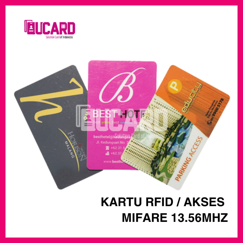 

CETAK KARTU AKSES PINTU HOTEL / APARTEMENT / LIFT RFID MIFARE 13.56MHZ PRE PRINTED - CETAK 2 SISI