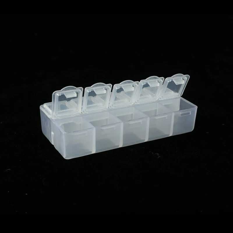 BERICHHA Kotak Perhiasan Aksesoris Plastic Storage Jewelry Box 10 Grid