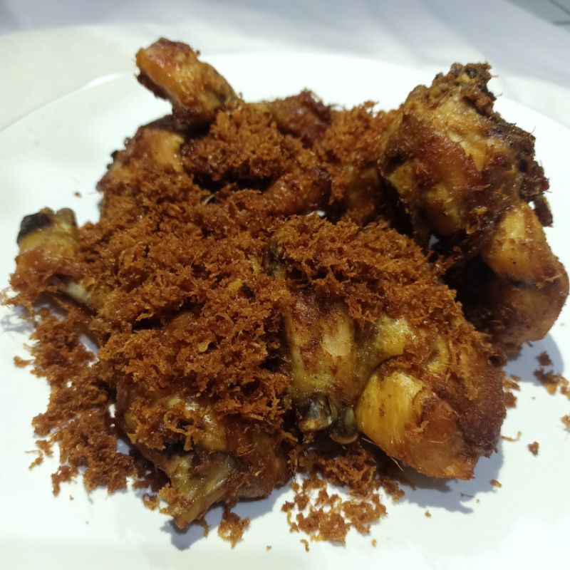 

Ayam goreng serundeng/kremes