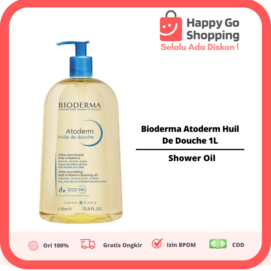 Bioderma Atoderm Huil De Douche 1L