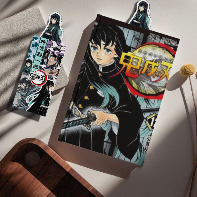 

Pembatas buku/ Bookmark Edisi Hasira's, Muichiro Tokito