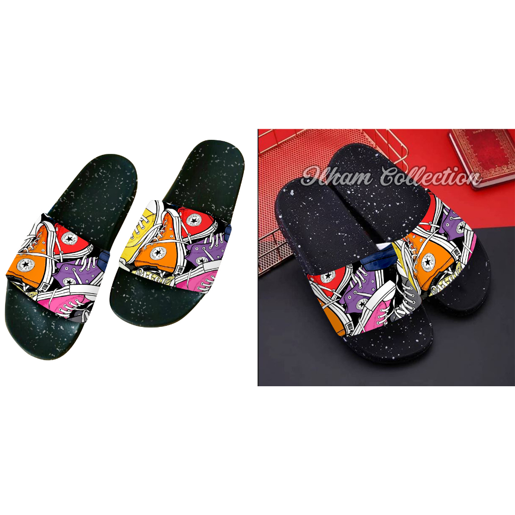 PLANET SANDAL BOGOR STORE - PASTI GRATIS ONGKIR PROMO SPESIAL Sepatu Slop Dewasa Shoes Style Karet I