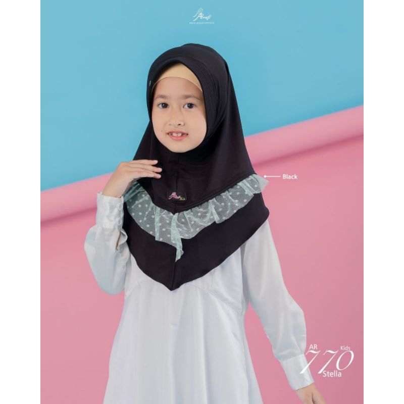 HIJAB ARRAFI AR 770 KIDS HIJAB INSTAN COUPLE