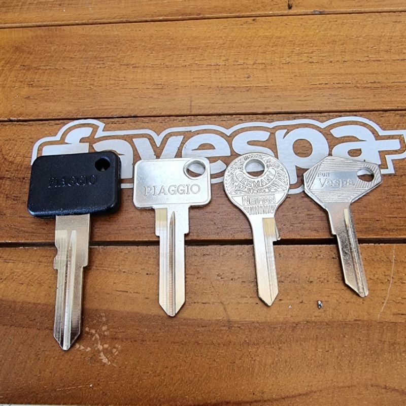 KUNCI BLANK KONTAK STANG VESPA PIAGGIO NEIMAN
