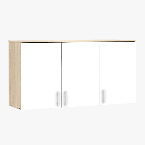 Kitchen set lemari dapur atas 3 pintu minimalis putih BANDUNG