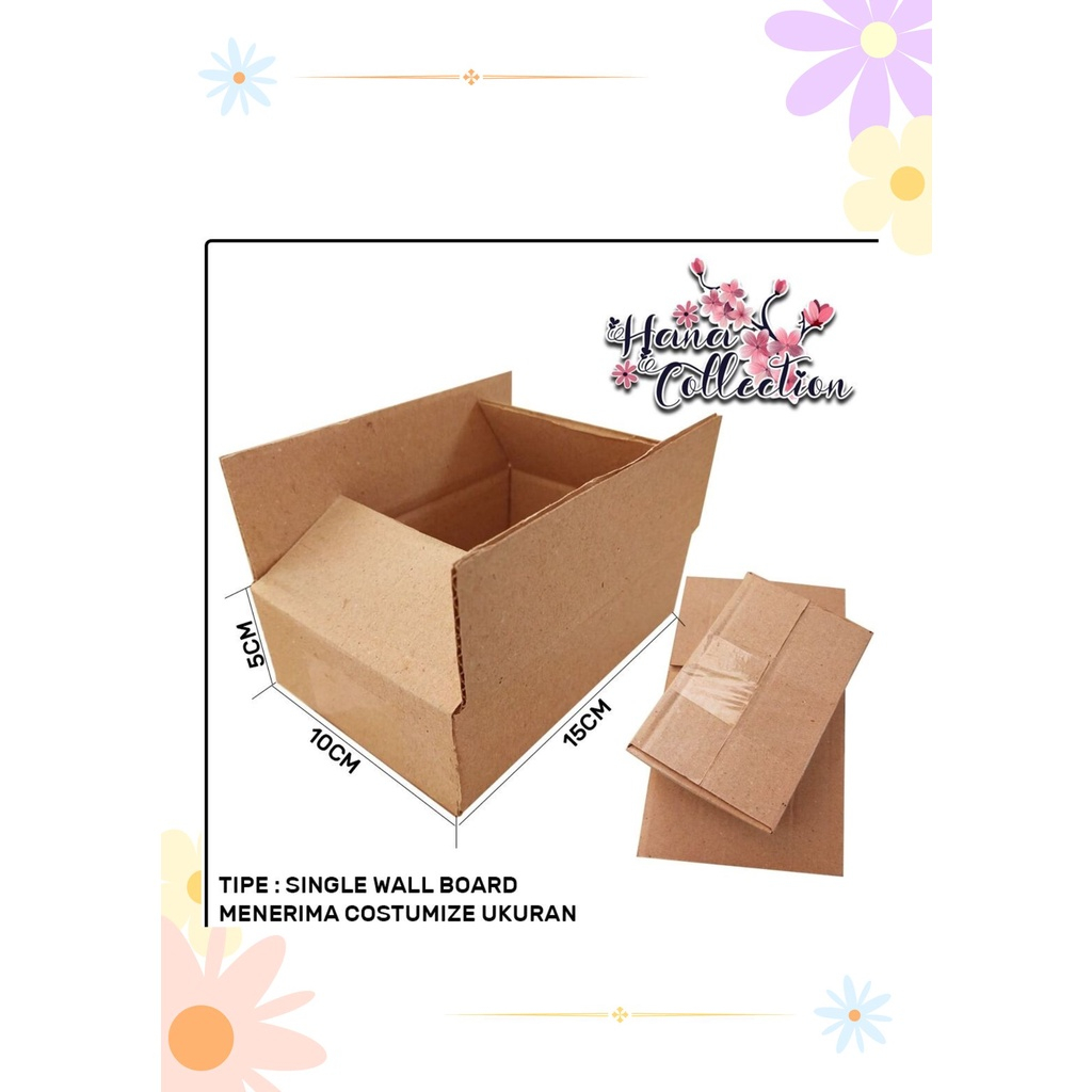 

(HANA) 5pcs Karton Box Kardus Packing Kemasan Kardus 34 x 24 x 18 CM