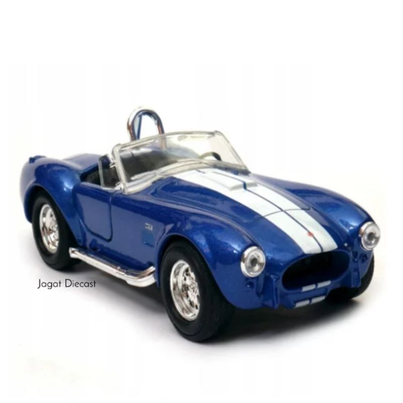 Welly Shelby Cobra Skala 34 39 Mainan Mobilan Jagat Diecast