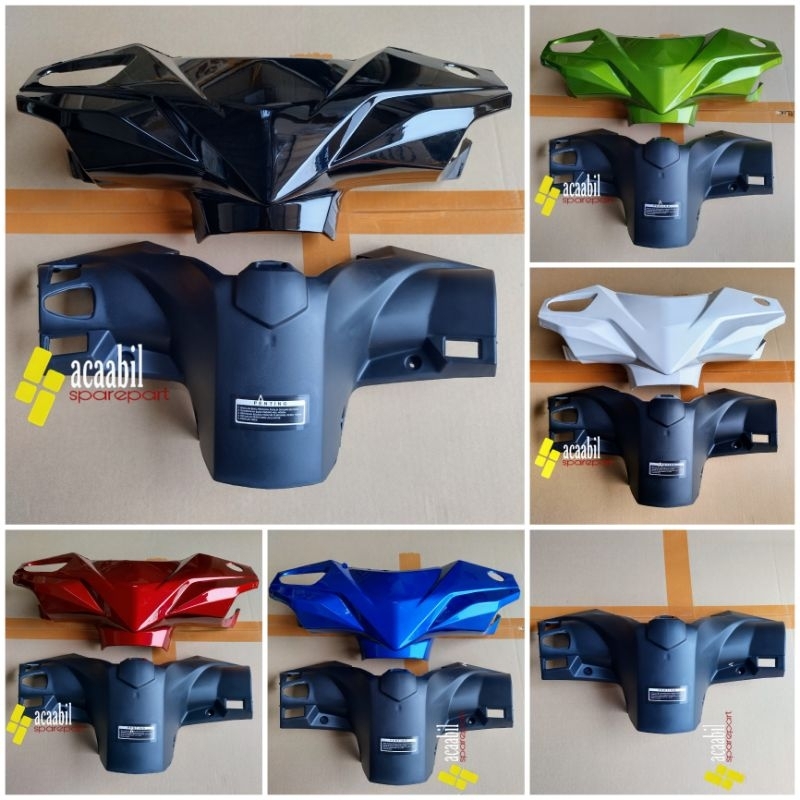 Batok Kepala Depan Belakang Beat Fi Injeksi Stater Kasar Hitam Putih Merah Hijau Biru 2012-2014