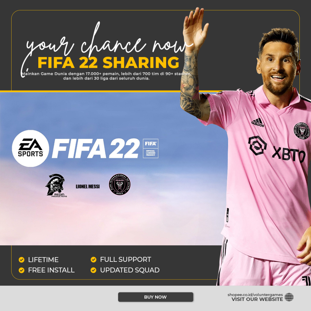 FIFA 22 PC GAME ORIGINAL + LATEST UPDATE