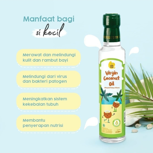 

Concos Virgin Coconut Oil VCO Minyak Kelapa 100ml / 250ml