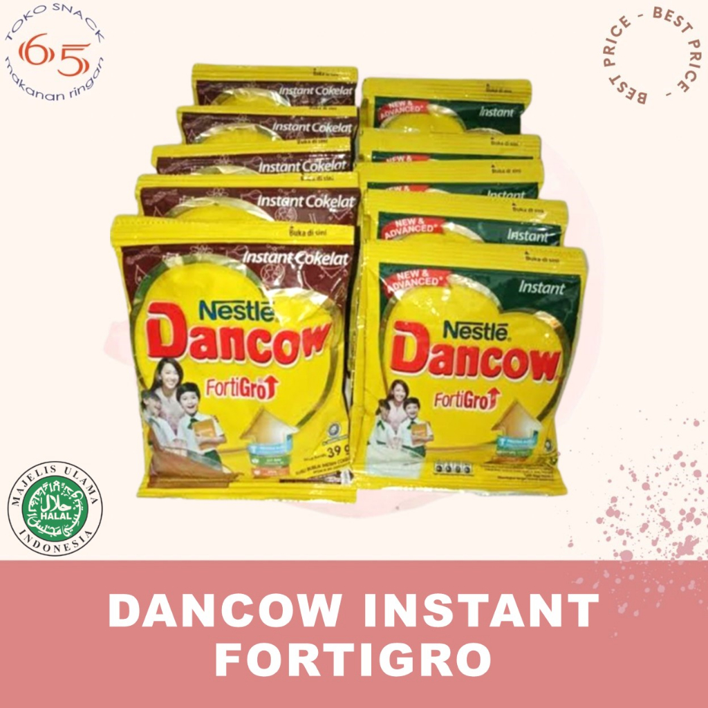 

Dancow Instant Fortigro Sachet. 26 gr. 38 gr. RCG