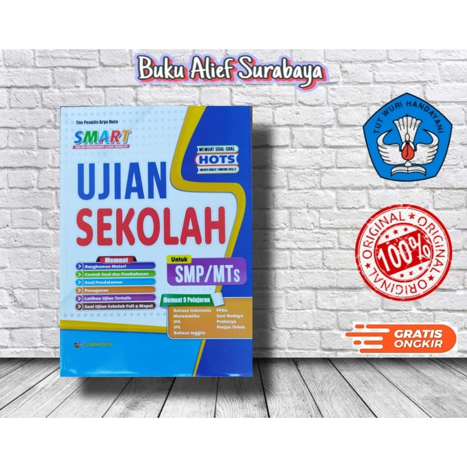 Buku Smart Ujian Sekolah SMP/MTs 2023 CV. Arya Duta