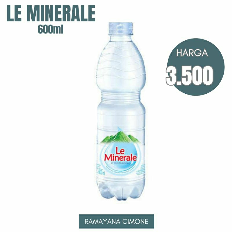 

AIR MINERALE / LE MINERALE 600ml