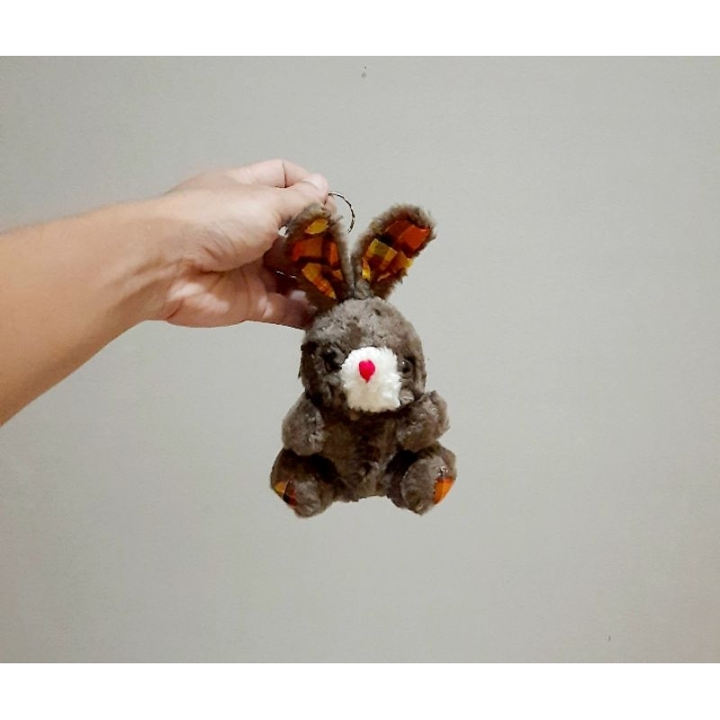 Gantungan Boneka Kelinci Lembut Lucu Size 15 Cm/ Boneka Kelinci