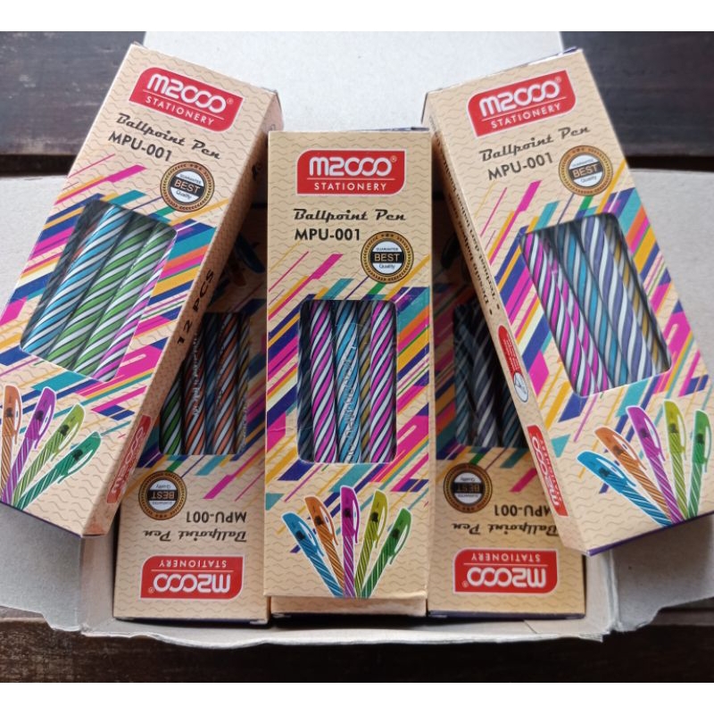 

Pulpen ulir m2000 / bolpen ulir / bolpion (1 pack)