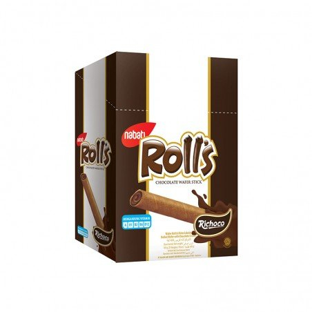 

Rolls Nabati 6g Coklat Choco Keju Cheese Ciki Chiki Snack [20pcs/box]