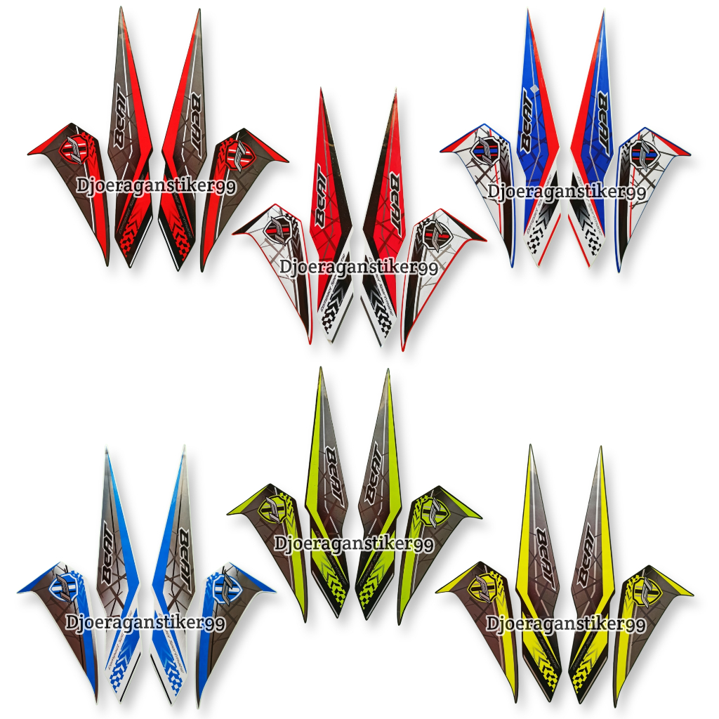 striping stiker lis beat fi 2016, striping honda beat fi 2016, stiker beat fi