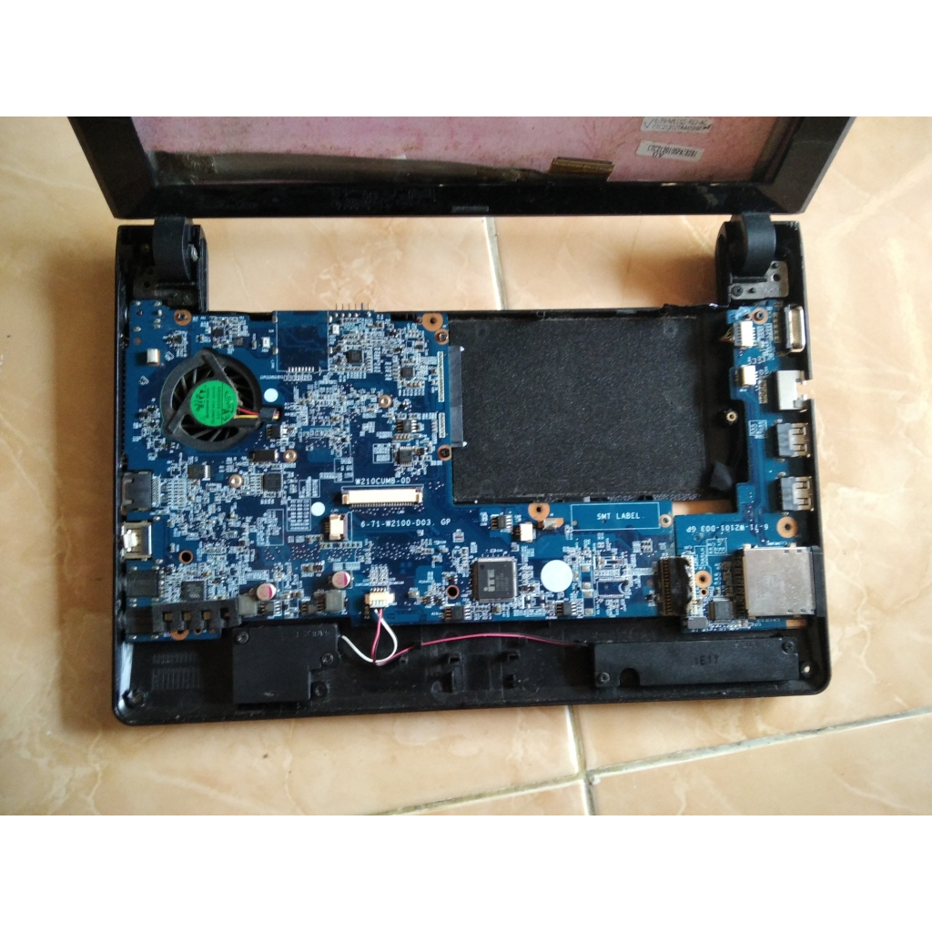 motherboard/mainboard netbook axioo pico m1110/pjm nyala normal