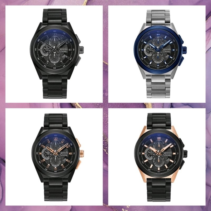 Jam Tangan Pria Alexandre Christie Ac 6654 / Ac6654 Original