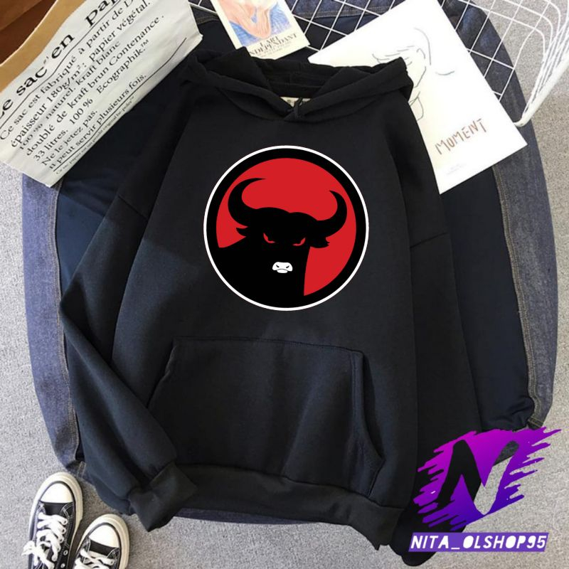 jaket sweater hoodie anak pdi perjuangan