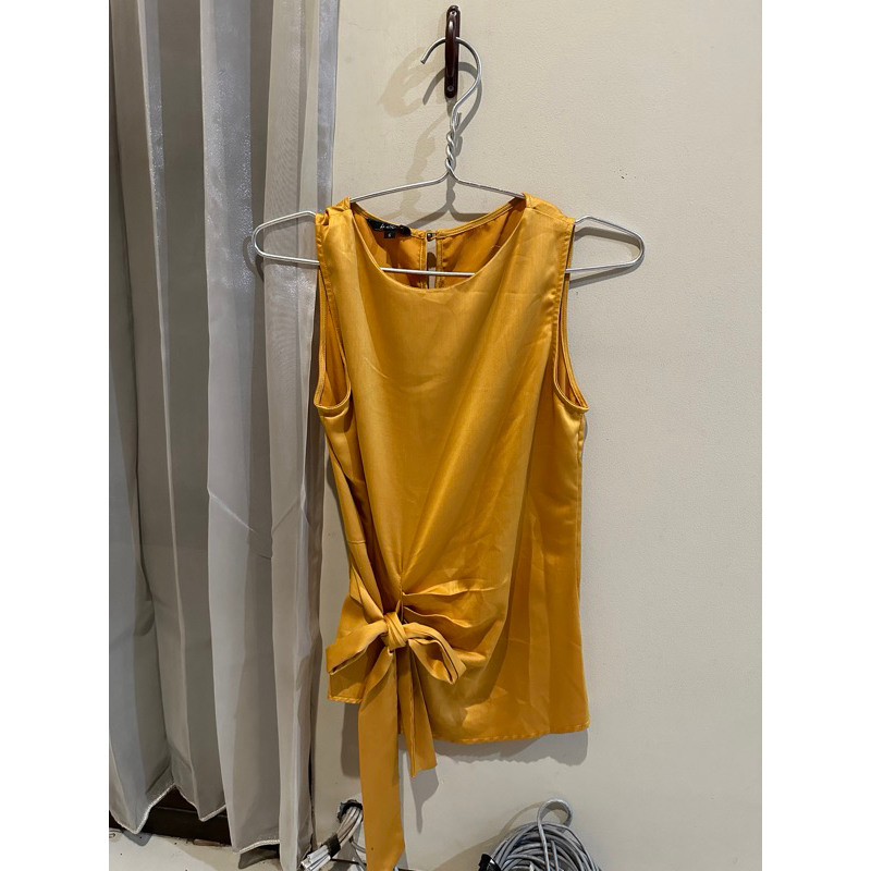 LE BIJOU top mustard