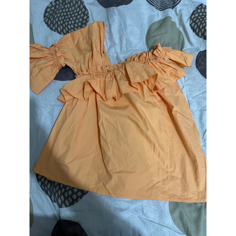 Love & Flair Top Orange